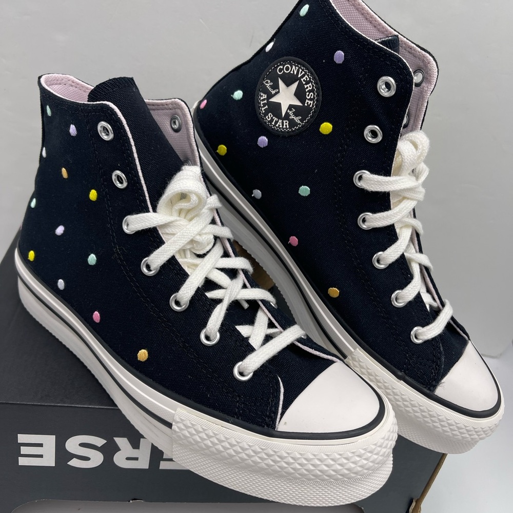 Converse WMNS Multi Polka Dot High-Tops
CTAS EVA LIFT HI
BLACK/VINTAGE Sneakers - Picture 6 of 16
